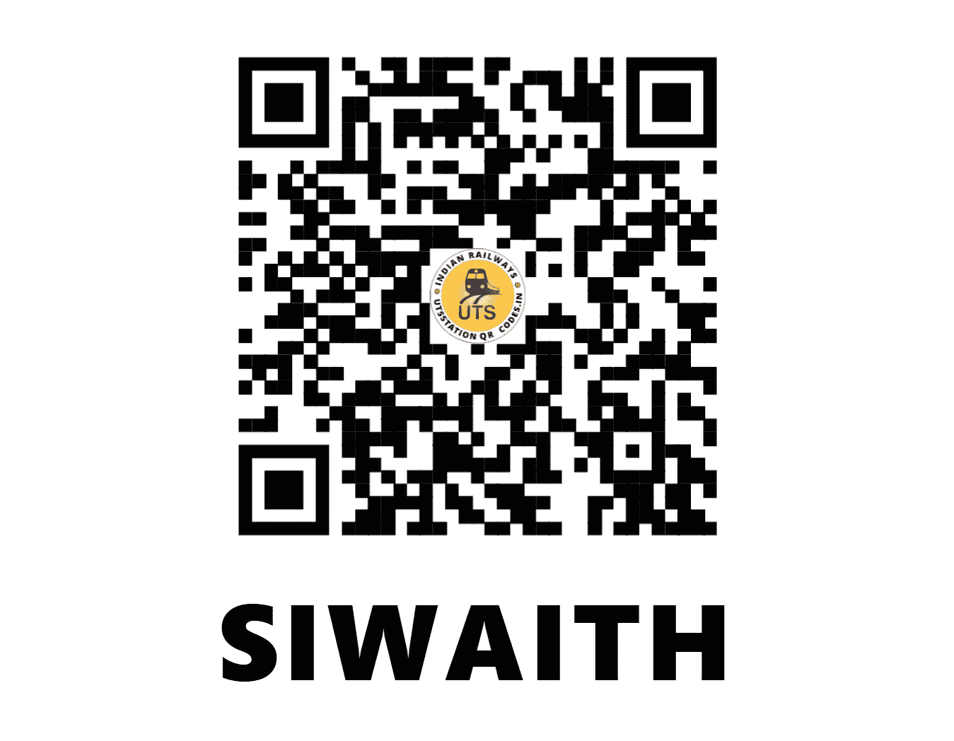 UTS QR Code for SIWAITH - SWE - NR (UTTAR PRADESH)